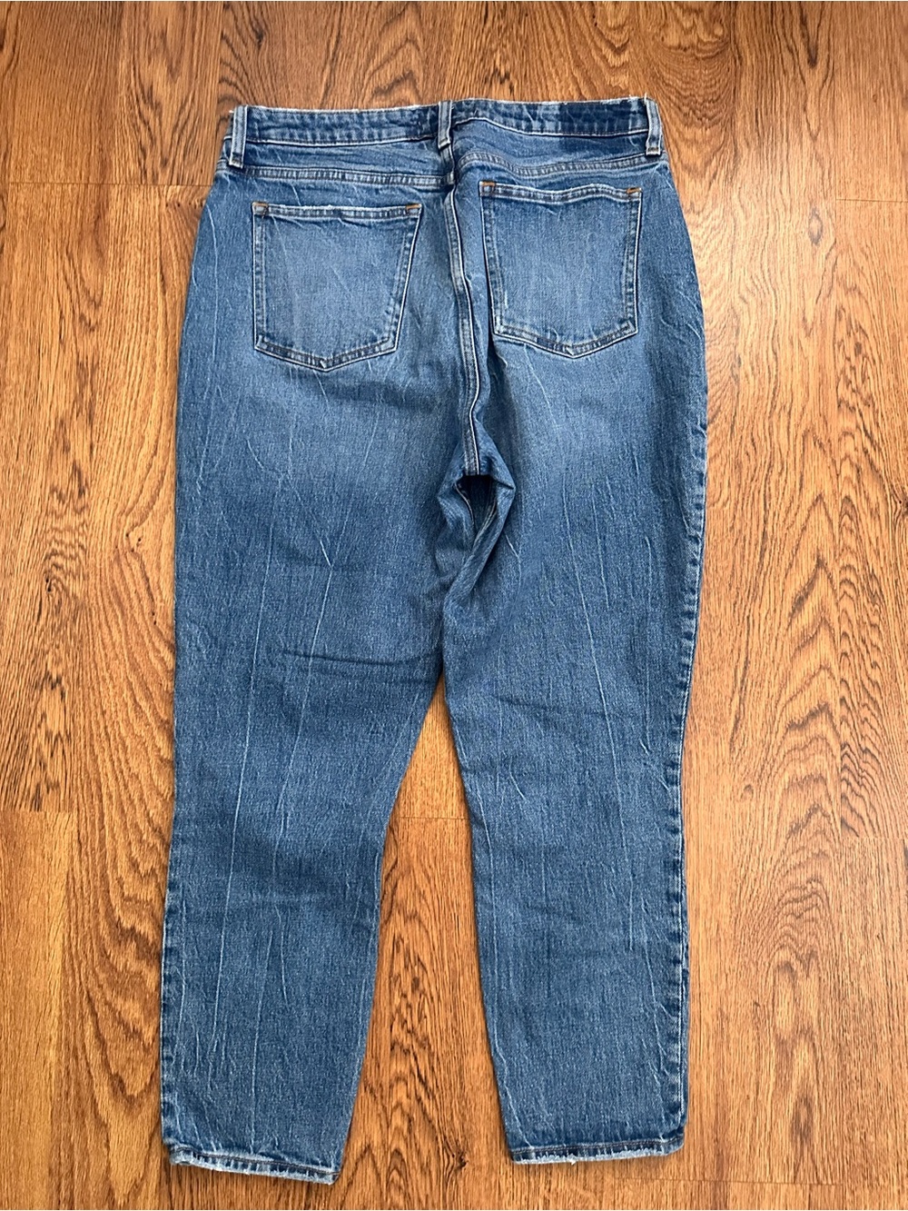 Abercrombie & Fitch Classic High-Rise Blue Jeans the skinny size 12/31 cotton - Picture 4 of 6